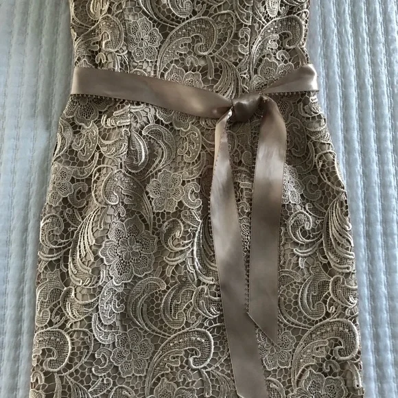 Adrianna Papell strapless cocktail length dress Size 6 - Picture 5 of 6